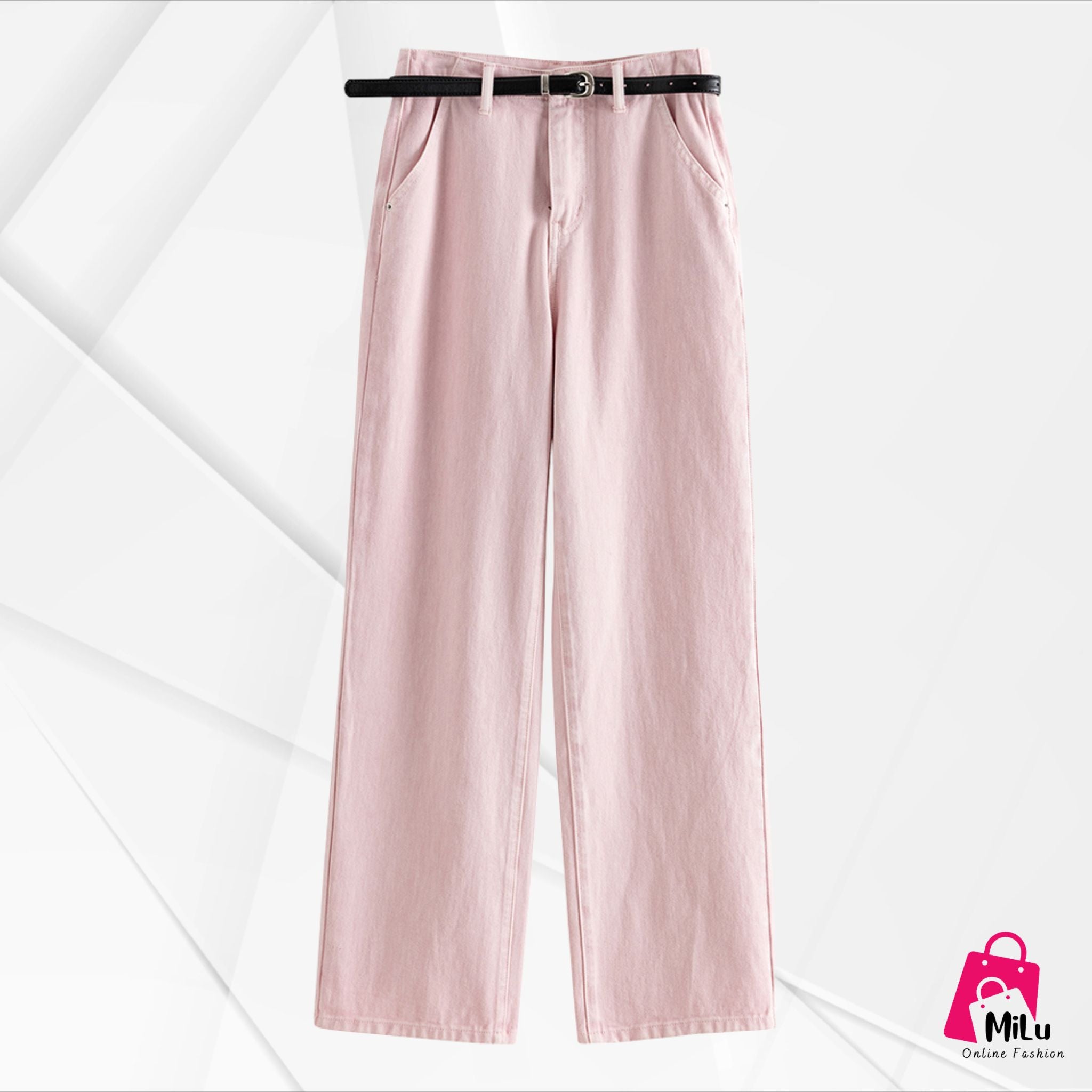 מכנסי סטרייט לנשים אלגנטיים מחויטים – Milu Shop