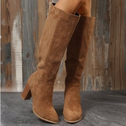 מגפי בוקרים Valencia לנשים בצבע חאקי, מגפי בוקרים Valencia לנשים בצבע שחור, מגפי בוקרים Valencia לנשים בצבע ערמוני