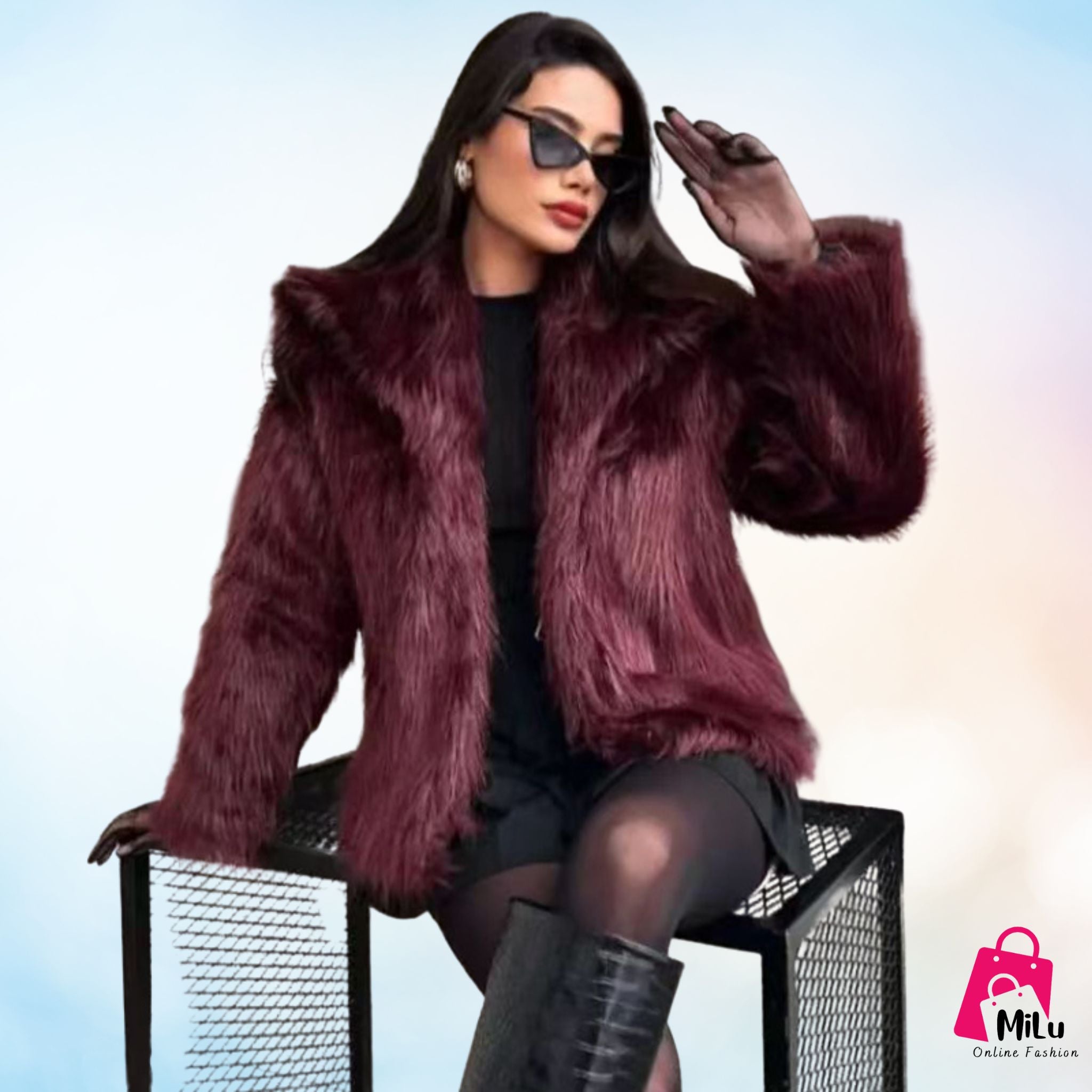 מעיל פרוותי לנשים  – Milu